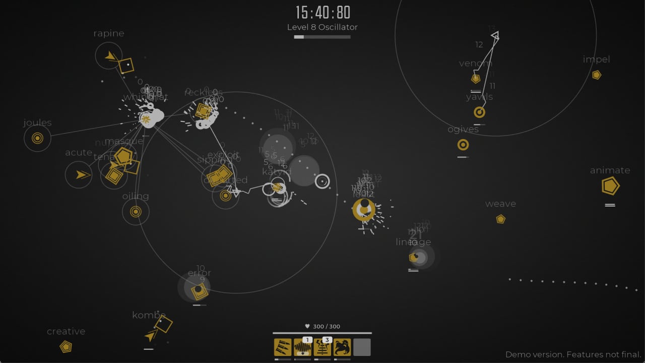 Screenshot #6 - Glyphica: Typing Survival
