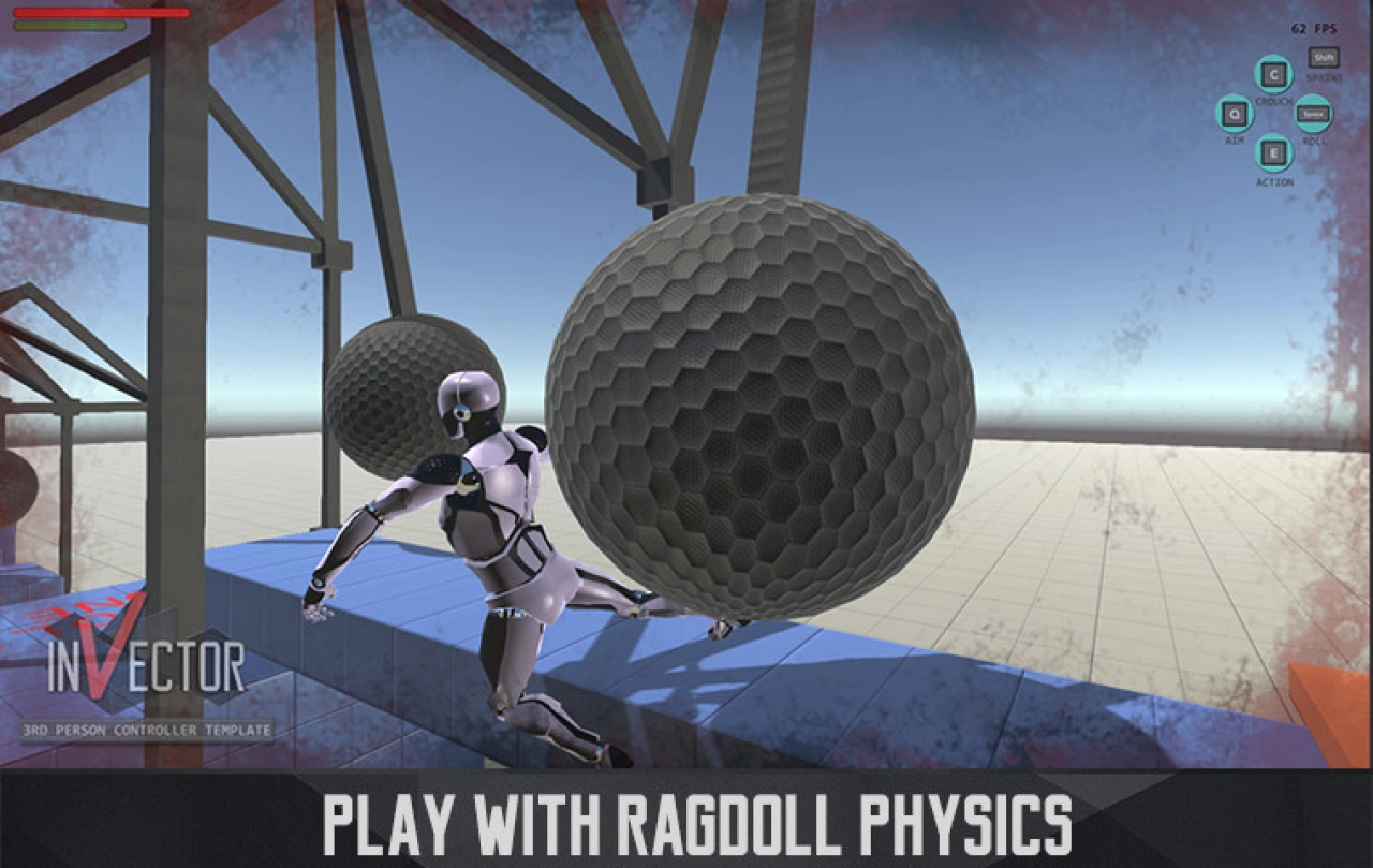 Screenshot #12 - Invector Third Person Controller – Melee Combat Template (Unity 6 Ready)