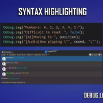 Screenshot #1 - Debug.Log Extensions