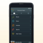 Screenshot #1 - PERSONAL RADIO BY AUPEO! 6.6
