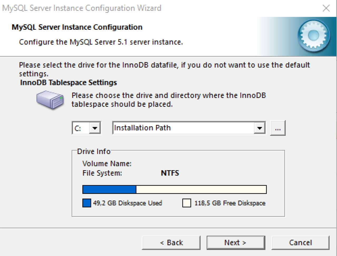 Screenshot #1 - MySQL сервер