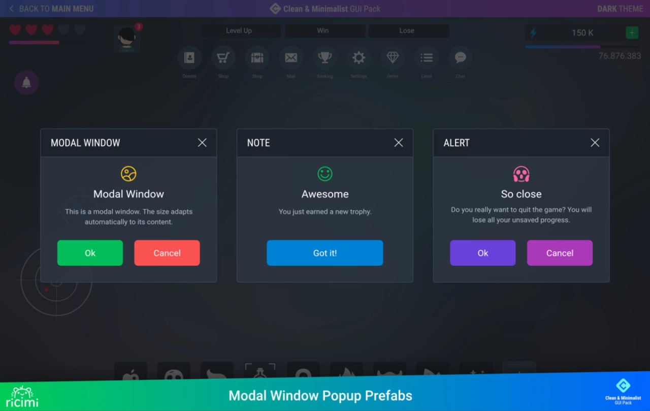 Screenshot #11 - Clean & Minimalist GUI Pack v1.0