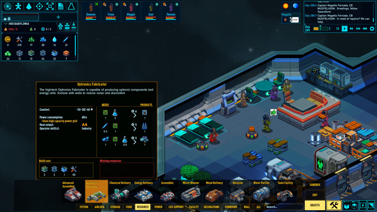 Screenshot #2 - Space Haven