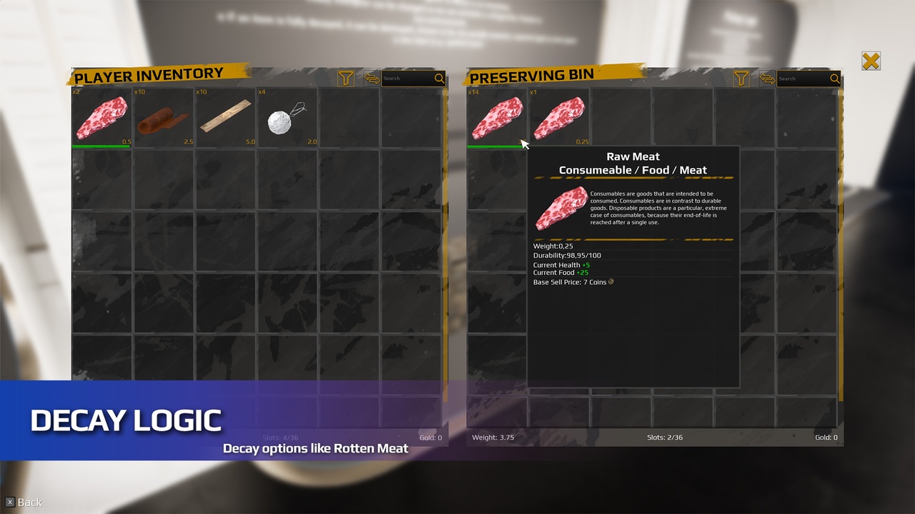 Screenshot #1 - Hyper Slot based Inventory V4 (5.7) for Unreal Engine - классический сеточный инвентарь для Unreal Engine