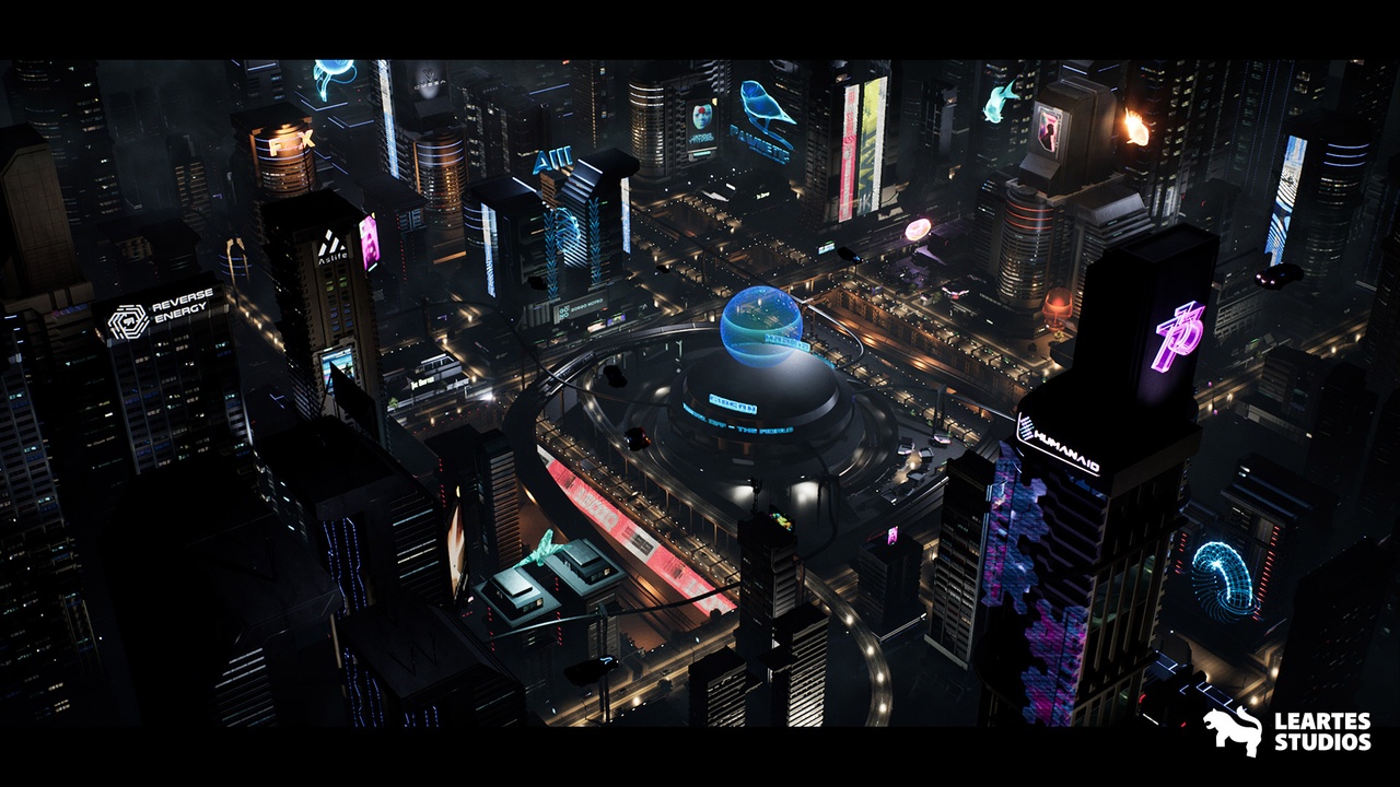 Screenshot #6 - Cyberpunk Gigapack ( Modular Cyberpunk Environment / Cyberpunk Characters ) UE5.7