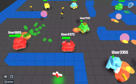 Tanks Multiplayer (MLAPI, Photon, Mirror)