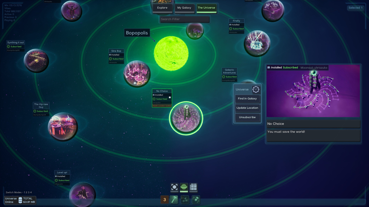 Screenshot #3 - Mix Universe