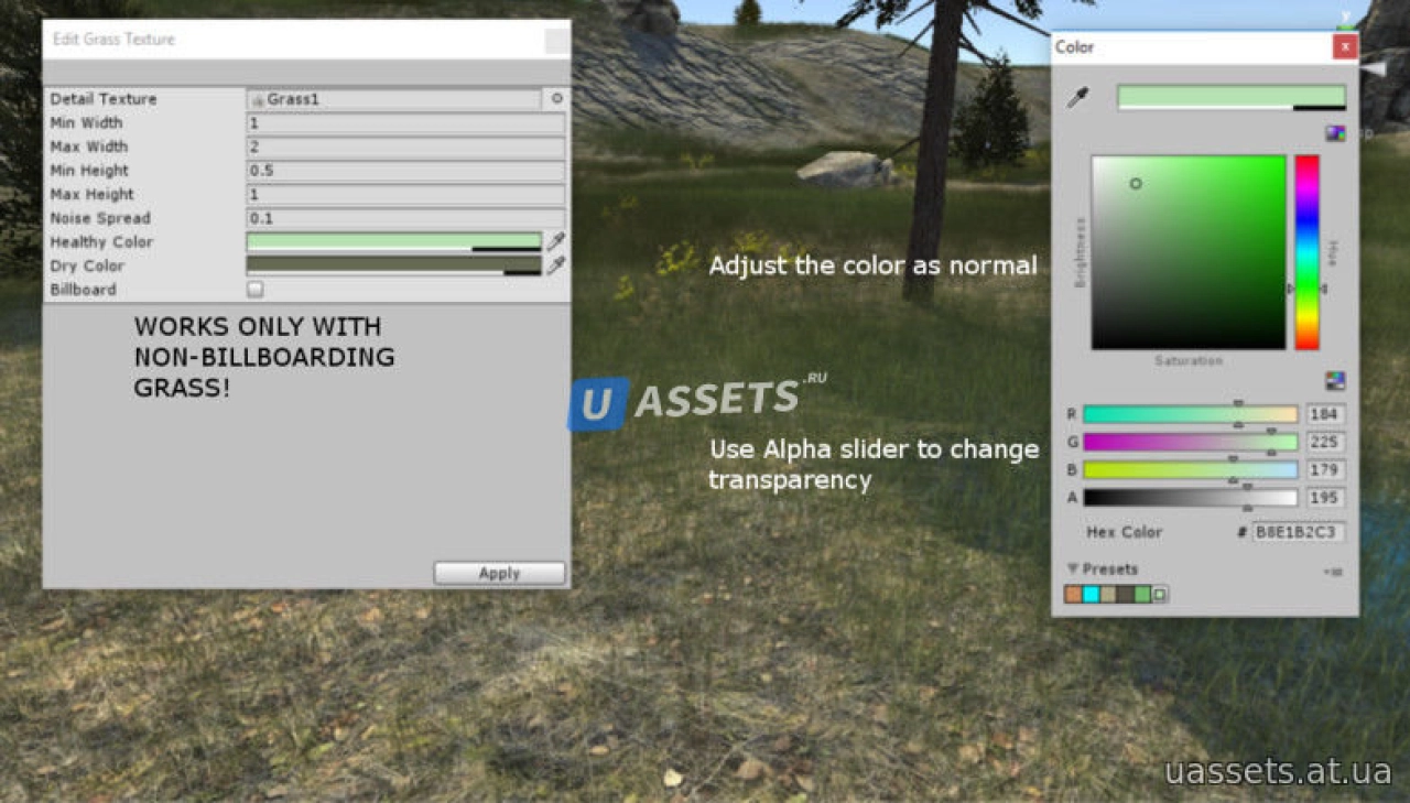 Screenshot #2 - Soft grass shader
