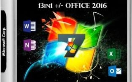Windows 7 SP1 (x86/x64) 13in1 +/- Office 2016 by SmokieBlahBlah 15.06.18