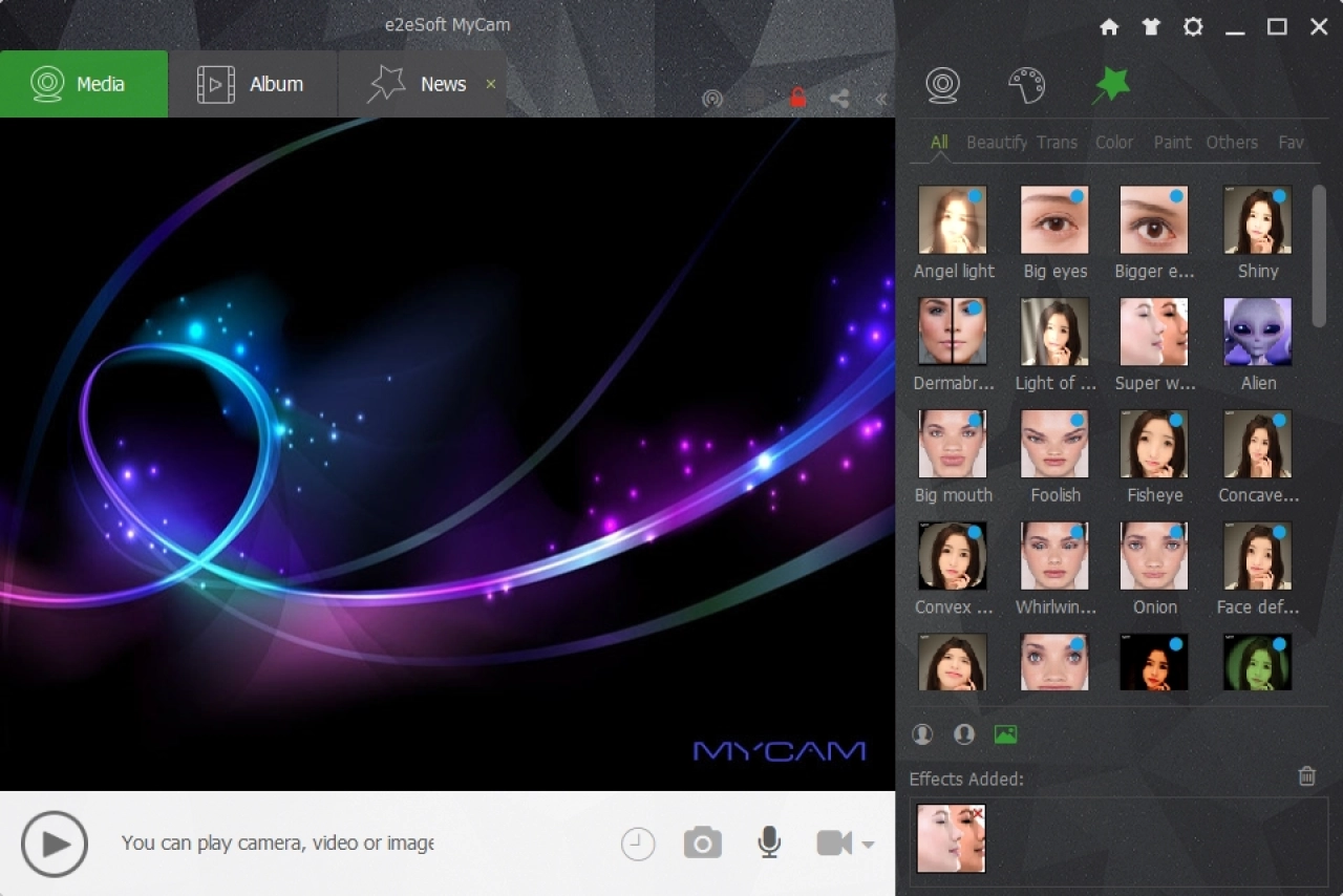 Screenshot #4 - MyCam 2.5 для Windows
