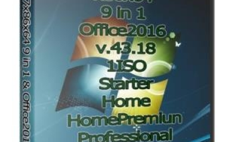 Windows 7 9 in 1 x86/x64 & Office 2016 (Uralsoft)