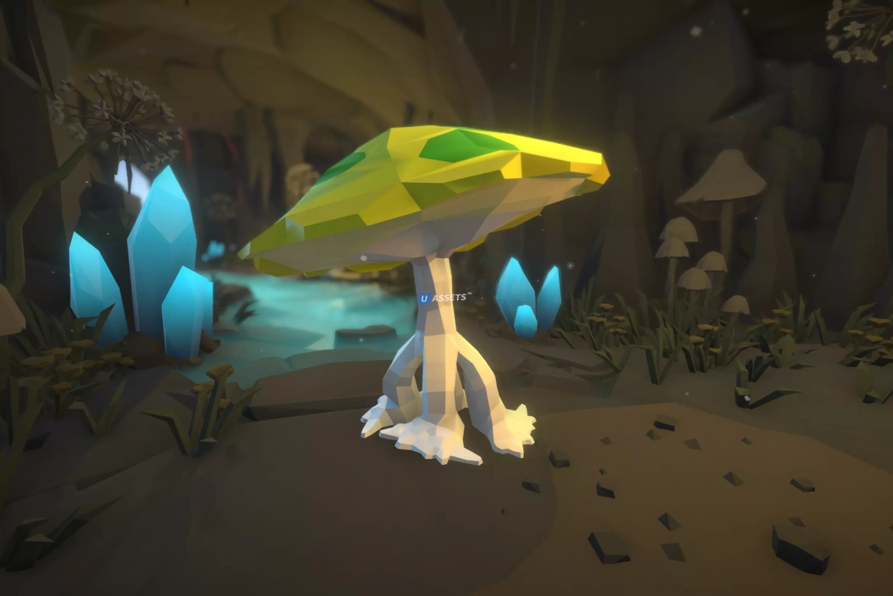 Screenshot #3 - Low Poly Character - Mushroom Monster - Fantasy RPG