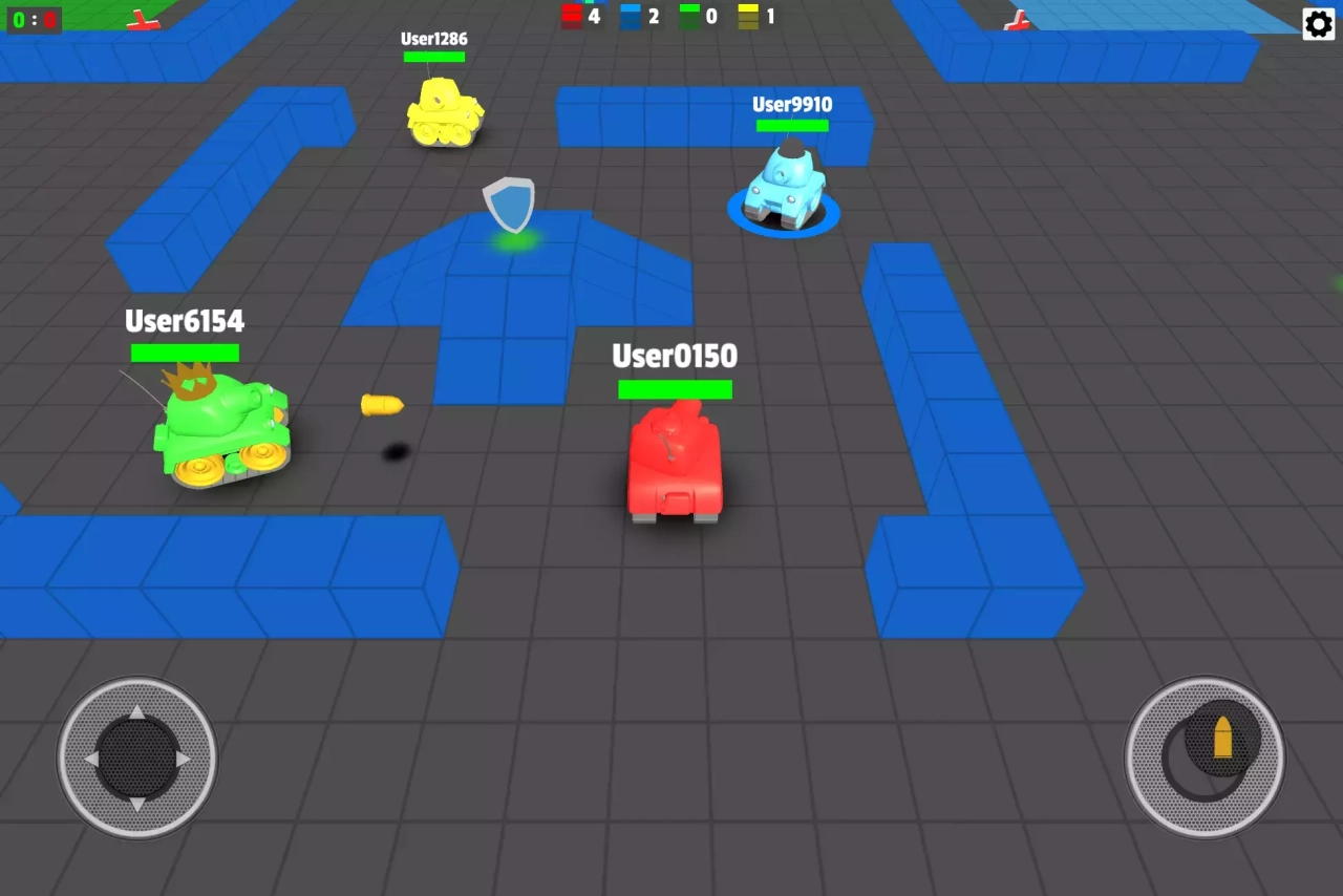 Screenshot #3 - Tanks Multiplayer (Netcode, Photon)