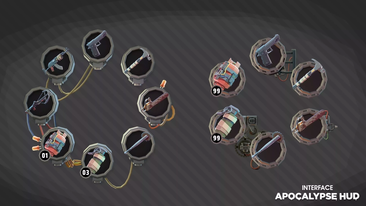 Screenshot #4 - INTERFACE - Apocalypse HUD - UI