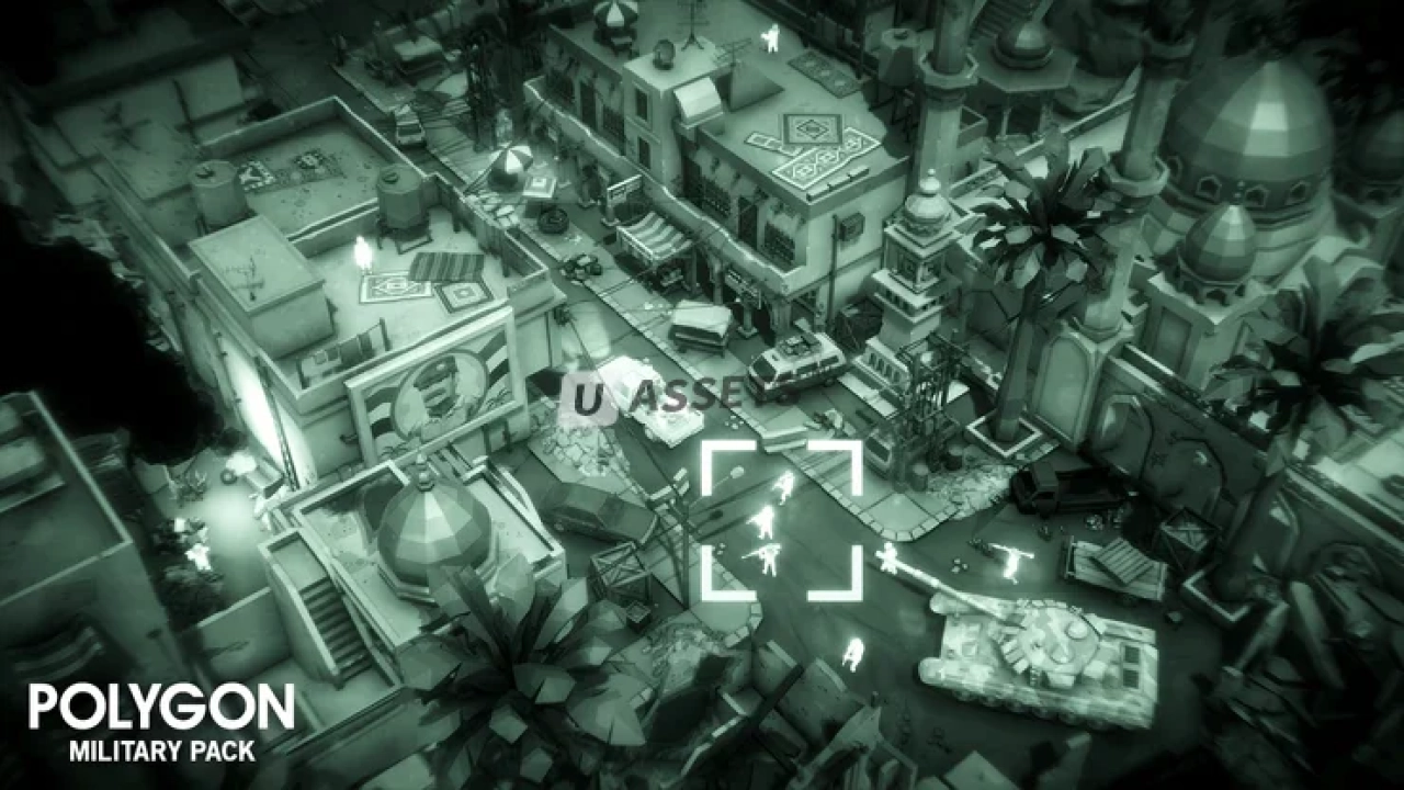 Screenshot #3 - POLYGON Military - Low Poly 3D Art by Synty