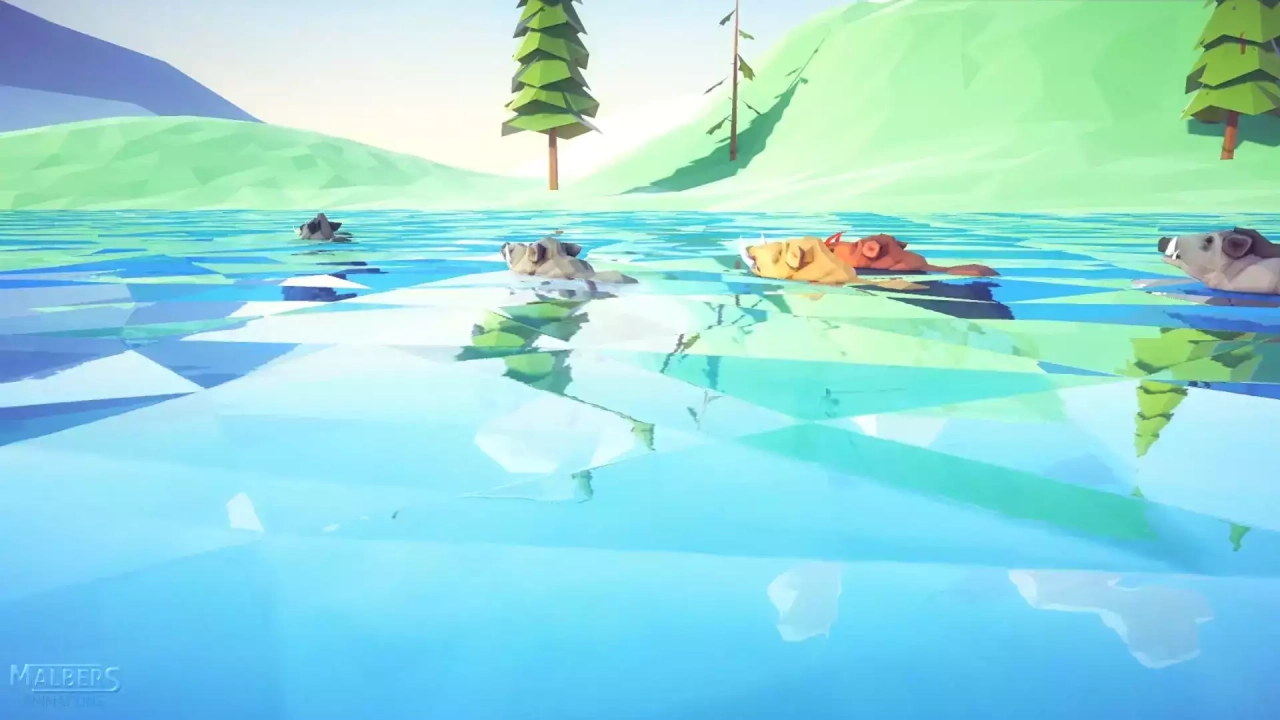 Screenshot #3 - Poly Art Boars