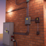 Screenshot #2 - Electrical set / lamps /wires