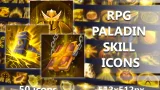 Screenshot #1 - 5800 Fantasy RPG Icons Pack