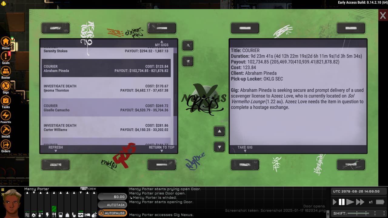 Screenshot #10 - Ostranauts
