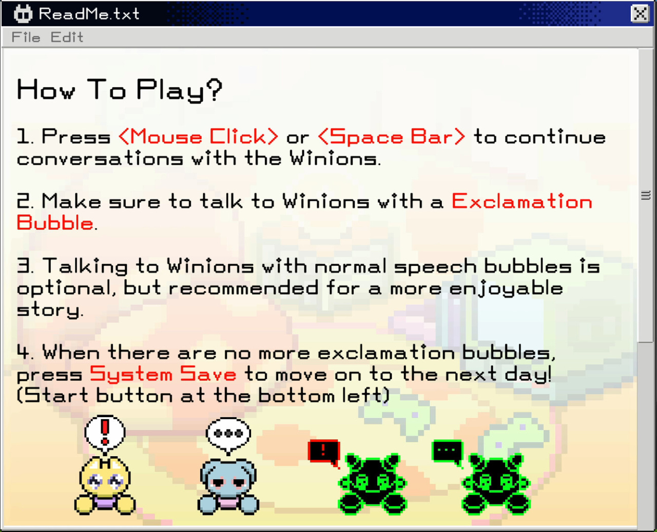 Screenshot #6 - Winion Virus