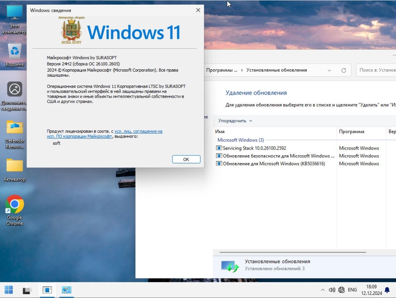 Screenshot #9 - Windows 11 Русская 26100.2033_22261_22361.4602.Mod by SURASOFT