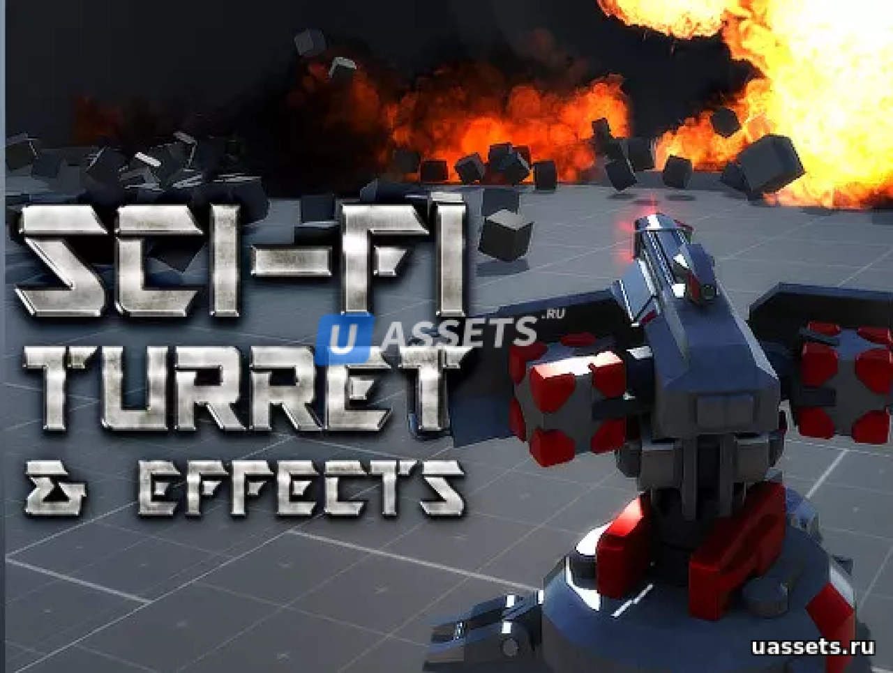 Screenshot #1 - Sci-Fi Turret & Effects