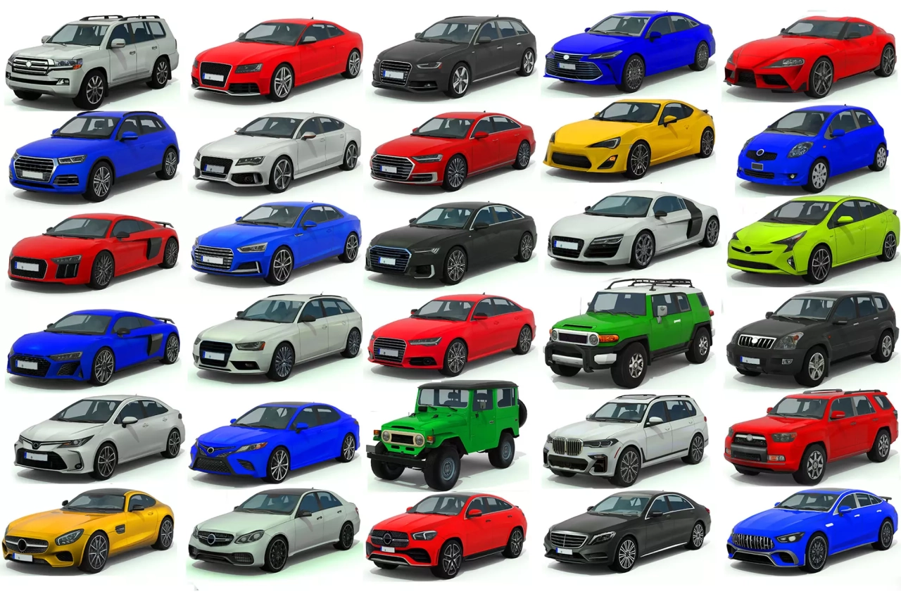 Screenshot #1 - Realistic Car Pack
