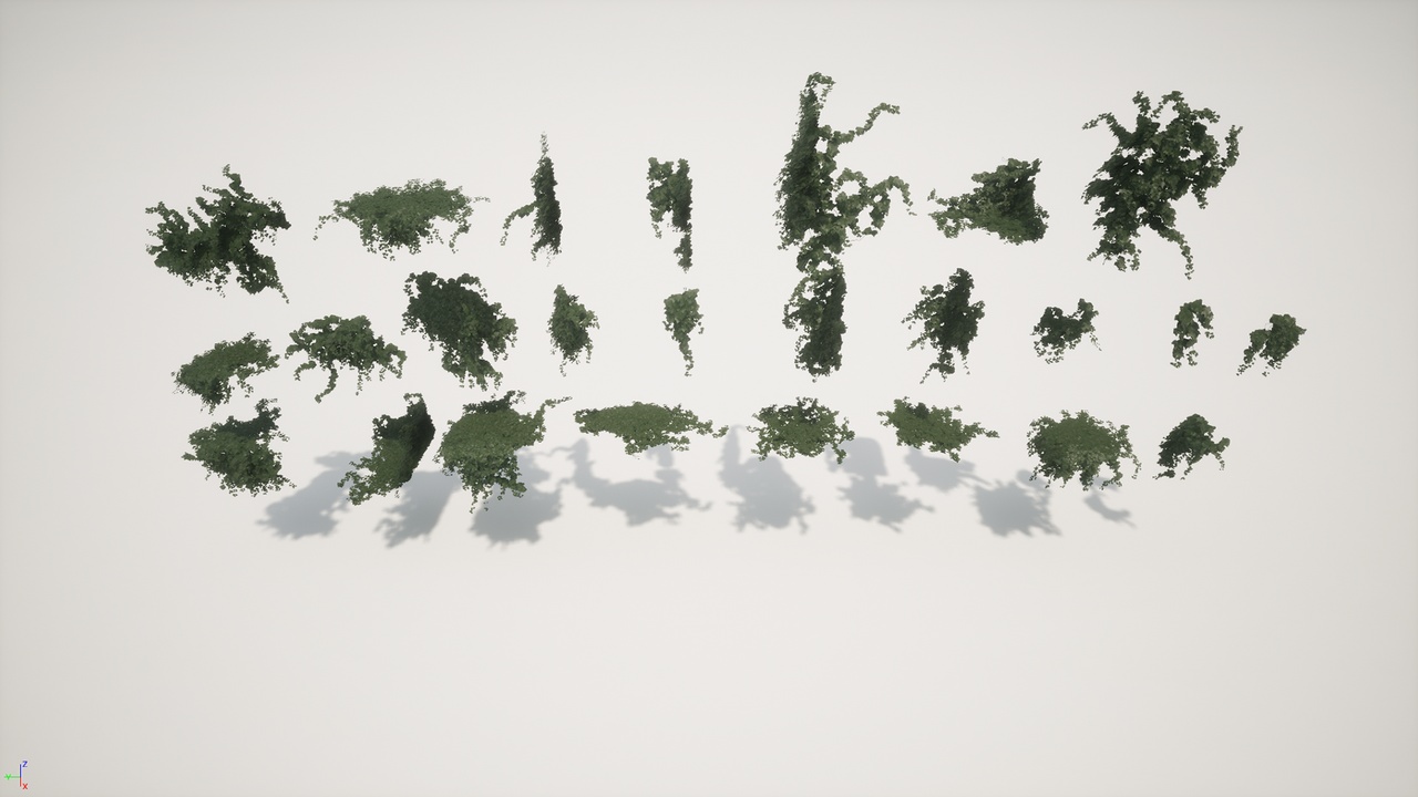 Screenshot #1 - Realistic IVY Plants for Unreal