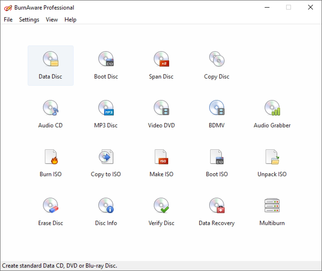 Screenshot #2 - BurnAware Pro 17.9 + ключ (RePack)