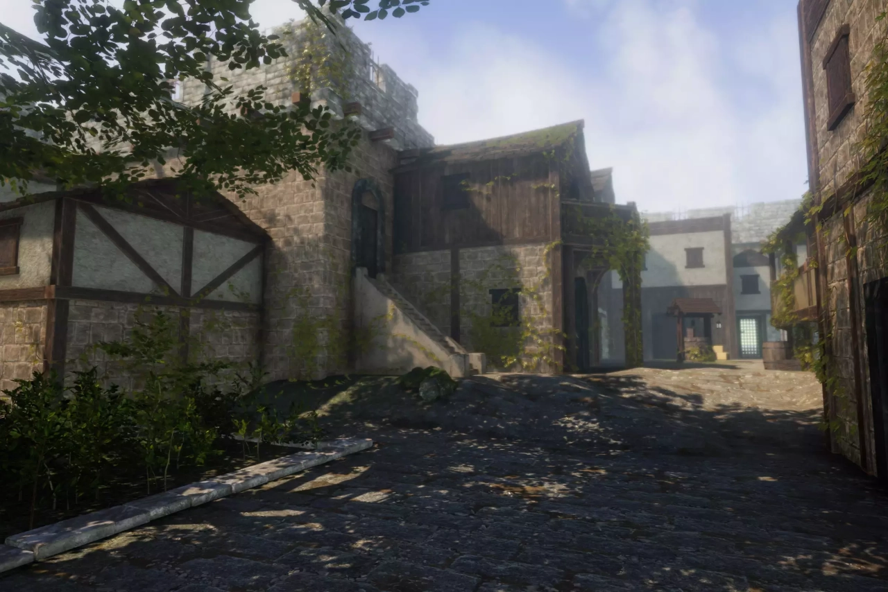 Screenshot #1 - Medieval Fantasy Town Village Environment for RPG FPS