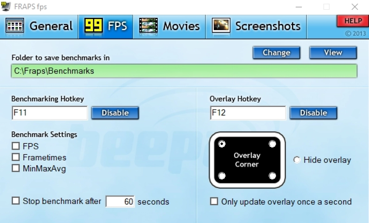 Screenshot #3 - Fraps v3.5.9.9 Build 15618