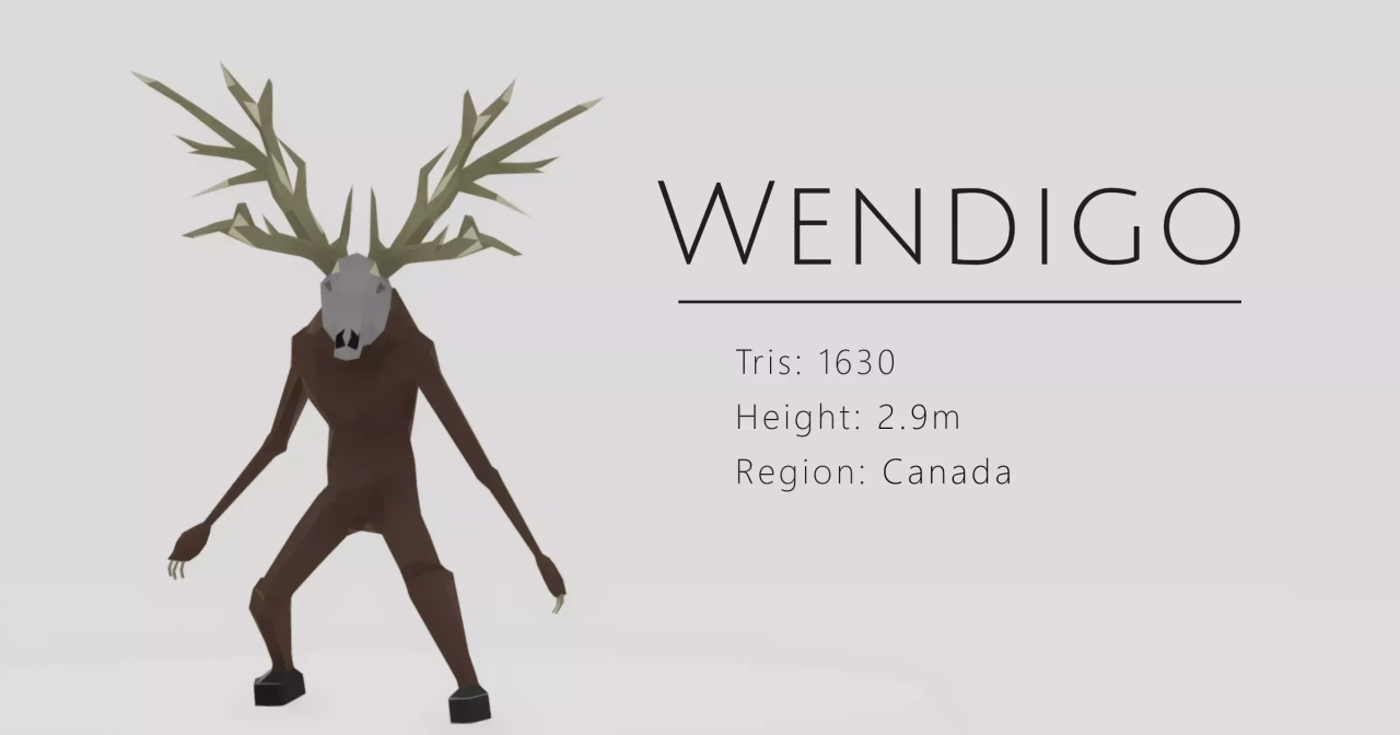 Screenshot #4 - Cryptid: Low Poly Monsters