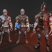 PBR Blue Orc Animated Characters Pack