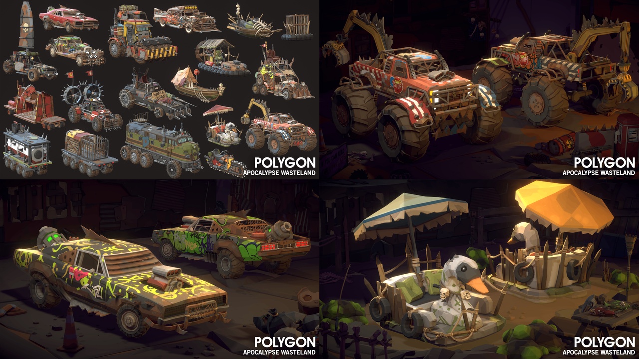 Screenshot #12 - POLYGON - Apocalypse Wasteland UE4.26+