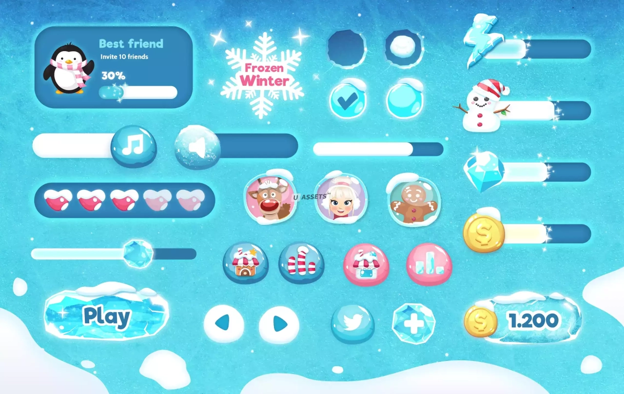 Screenshot #3 - Frozen GUI Pack