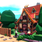 Screenshot #4 - EPIC Fantasy Town - Low Poly 3D Art