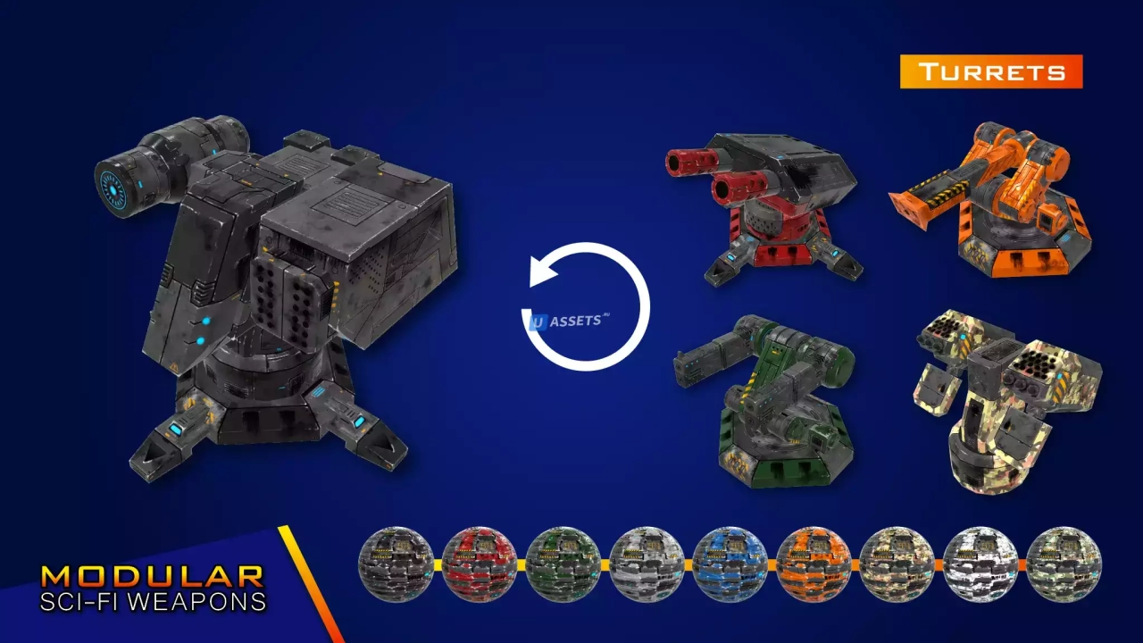 Screenshot #1 - Modular Sci-Fi Weapons