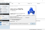Screenshot #1 - Alcohol 52% Free Edition 2.1.1.2201 Repack