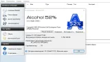 Screenshot #1 - Alcohol 52% Free Edition 2.1.1.2201 Repack