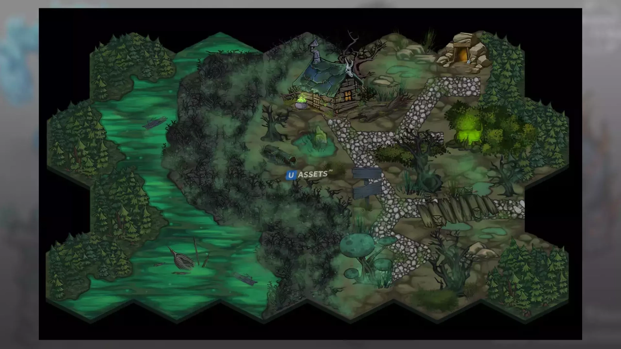 Screenshot #3 - Fantasy Hex Tiles + Decorations
