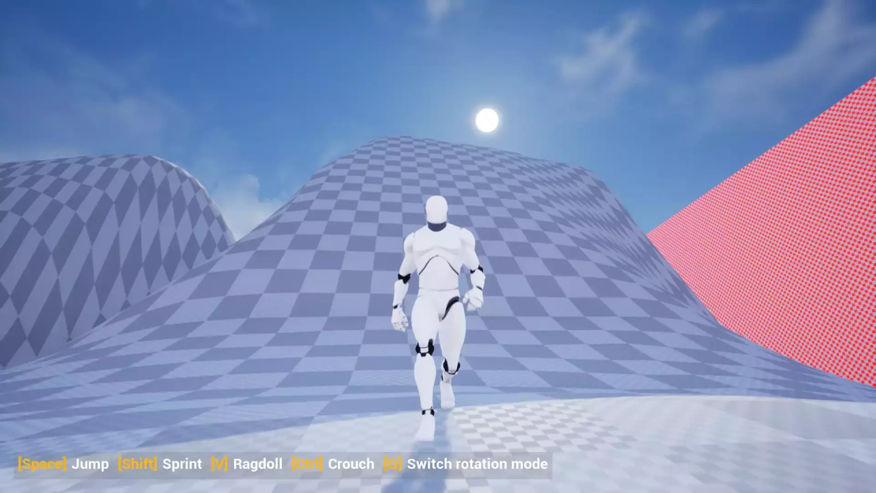 Screenshot #1 - Open World Locomotion System