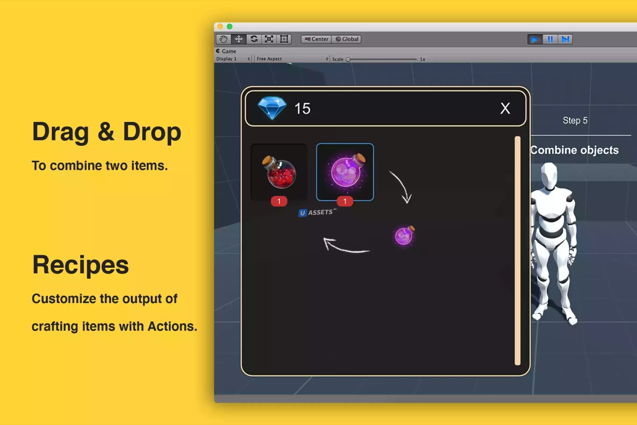 Screenshot #2 - Inventory (Game Creator 1)
