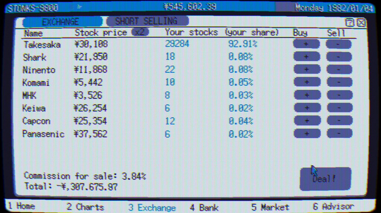 Screenshot #8 - STONKS-9800: Stock Market Simulator
