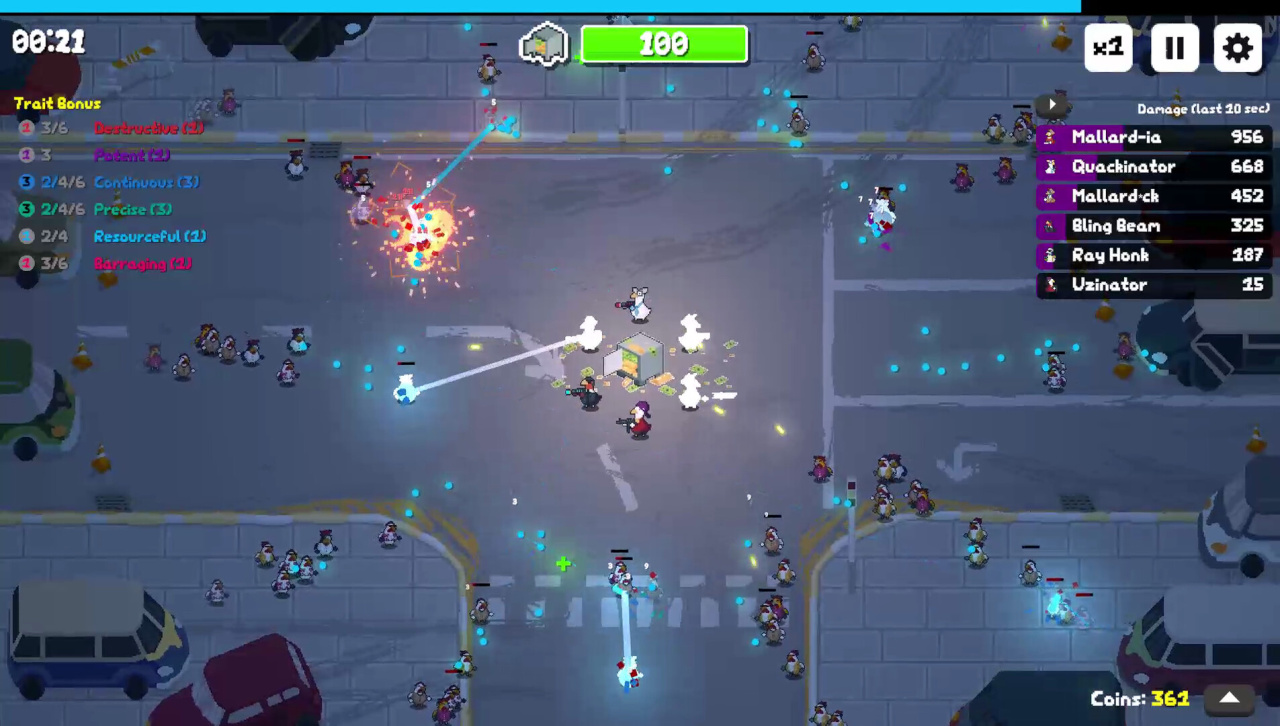 Screenshot #2 - Quacker Bros : First Heist