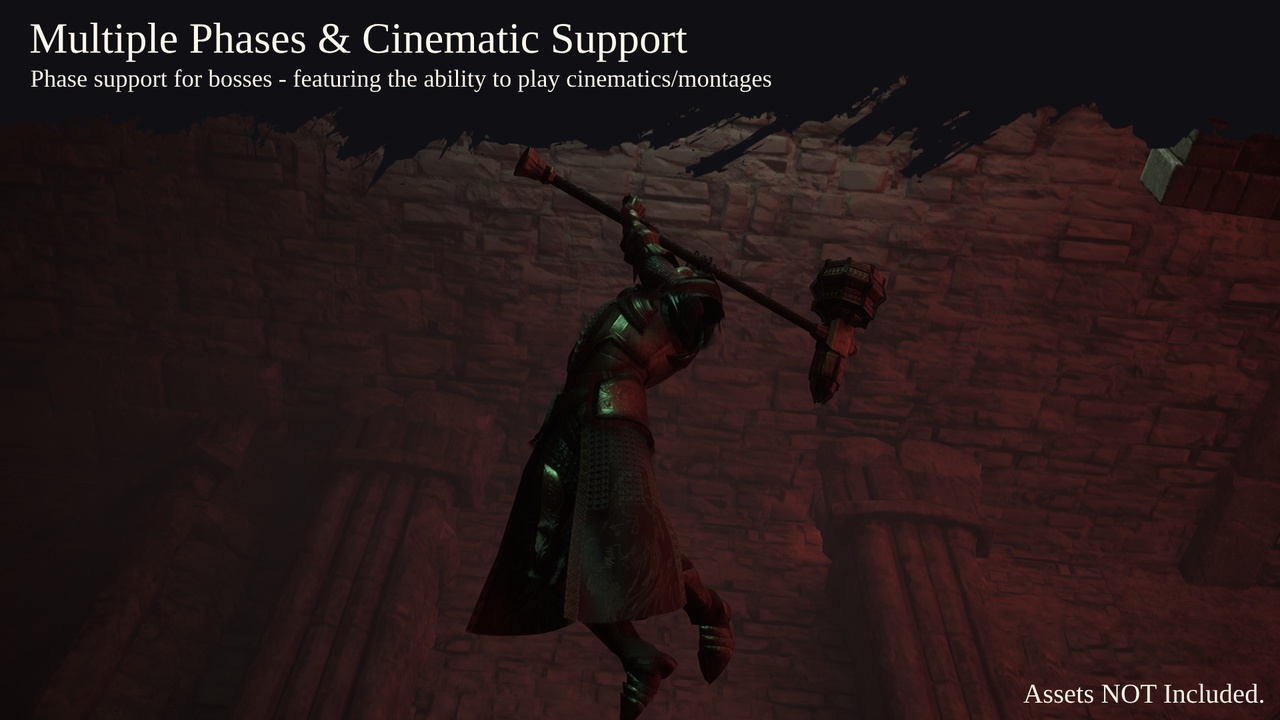 Screenshot #5 - Soulslike Framework - Complete Soulslike Kit для Unreal Engine 5