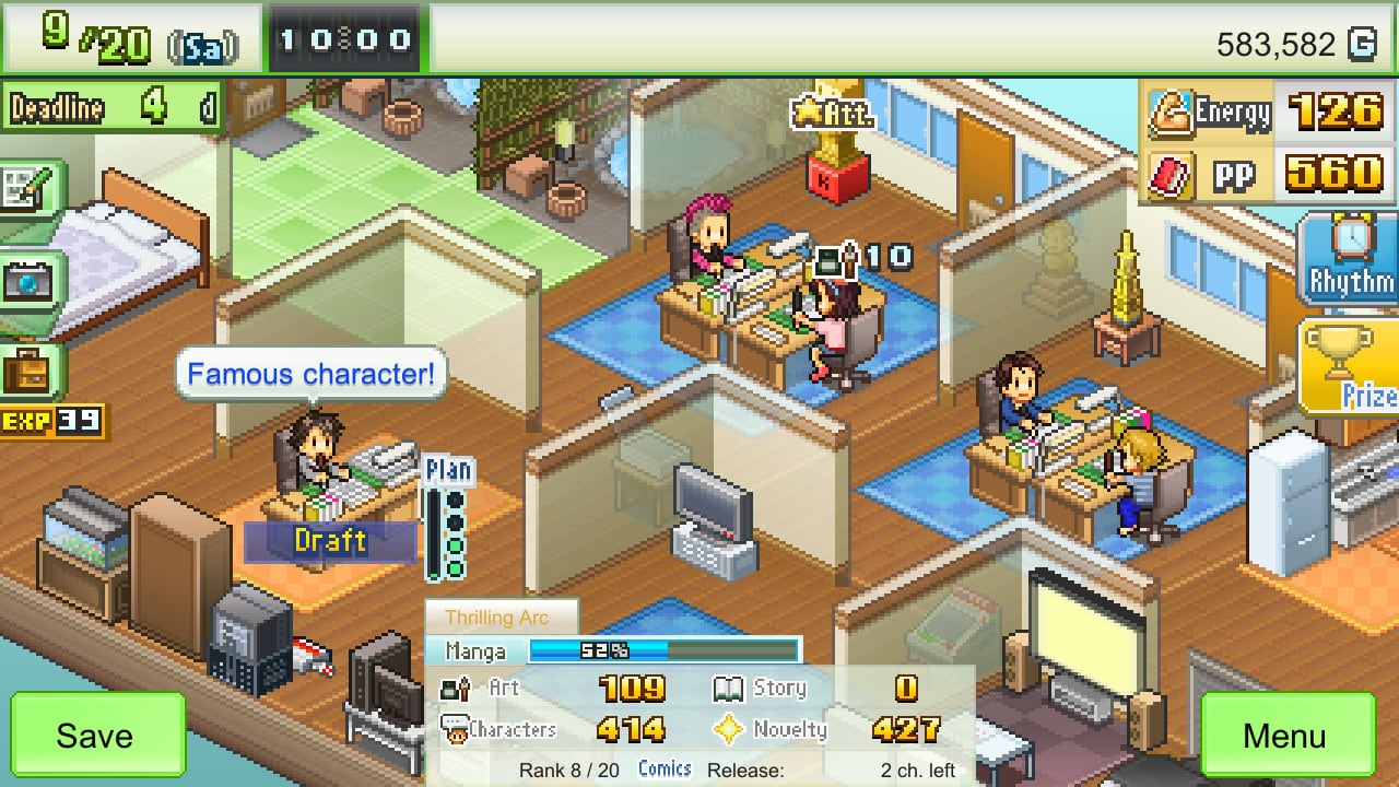 Screenshot #1 - The Manga Works