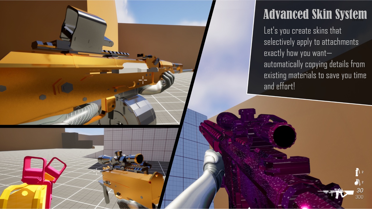 Screenshot #2 - Ultimate Multiplayer FPS Kit (UE5.5+)