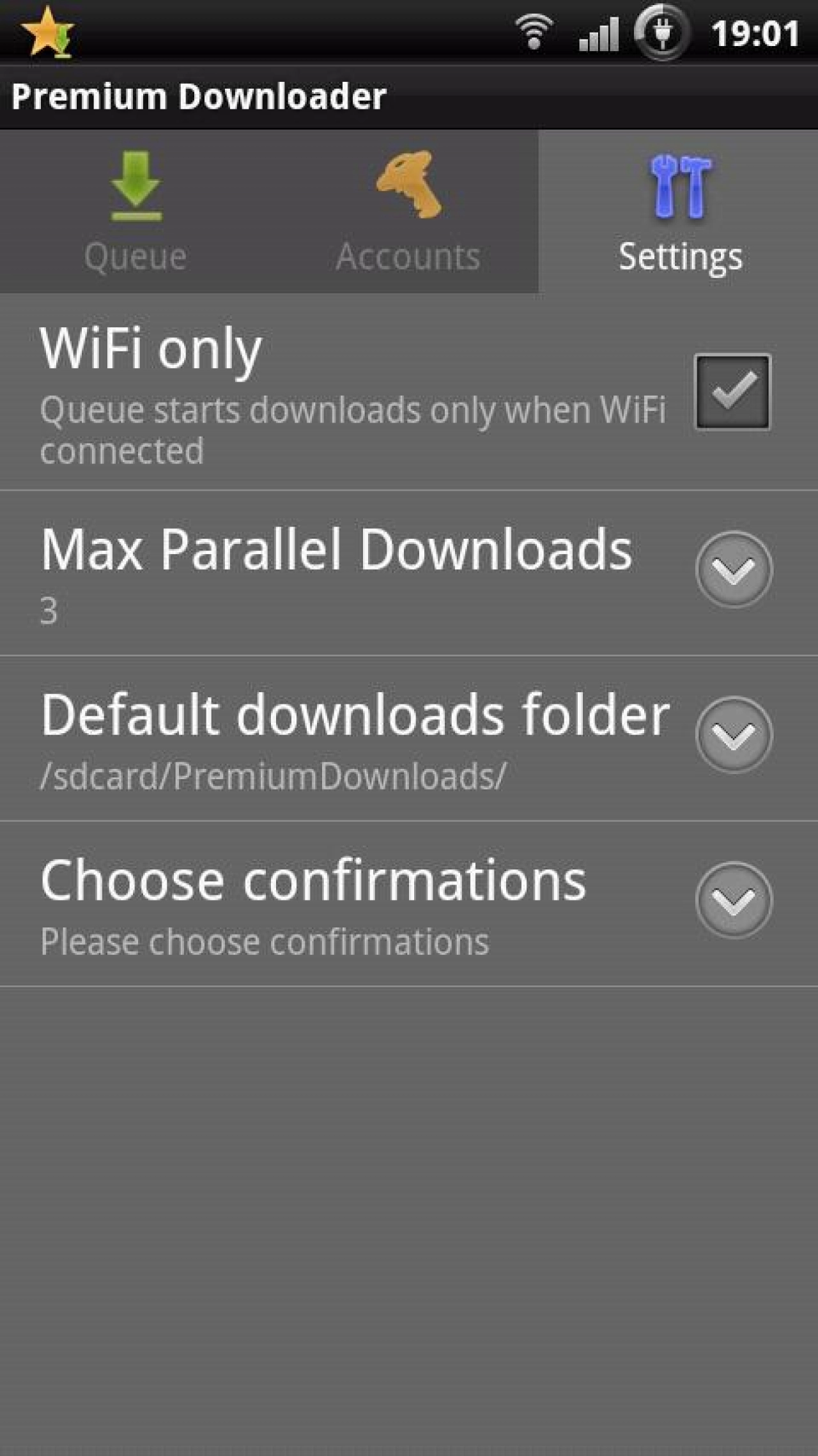 Screenshot #3 - PREMIUM DOWNLOADER 1.09