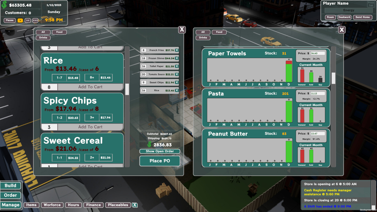 Screenshot #11 - Grocery Store Tycoon