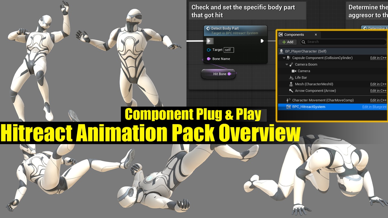 Screenshot #7 - Hitreact Pro: Directional, Body Parts, Component (5.6 – 5.7)